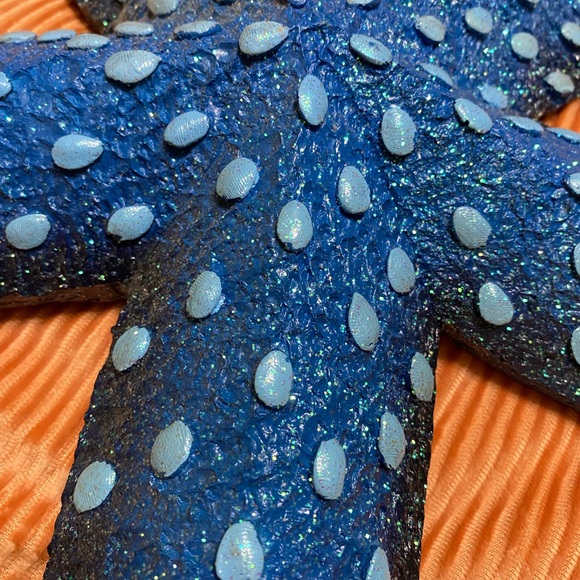 ‼️SOLD‼️Seaside Decor Blue Starfish Giant - Picture 2 of 8